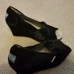 Velvet wedges (toms)